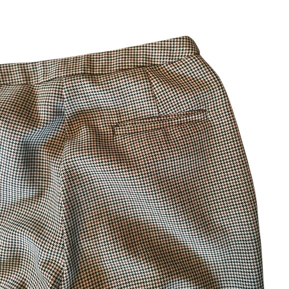 Vintage New York & Company Dark Academia Preppy Brown Trousers 2 - Picture 3 of 8